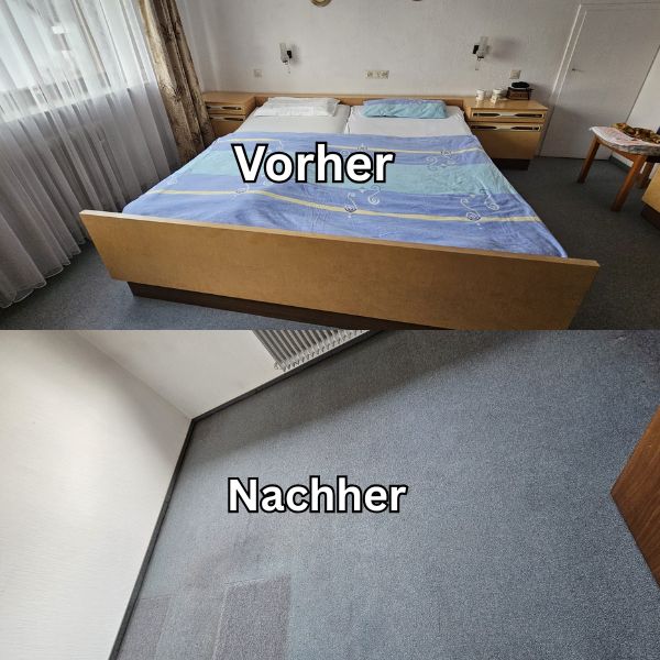 Messie-Entrümpelung in Leonberg – Vorher-Nachher-Bild nach diskreter Entrümpelung