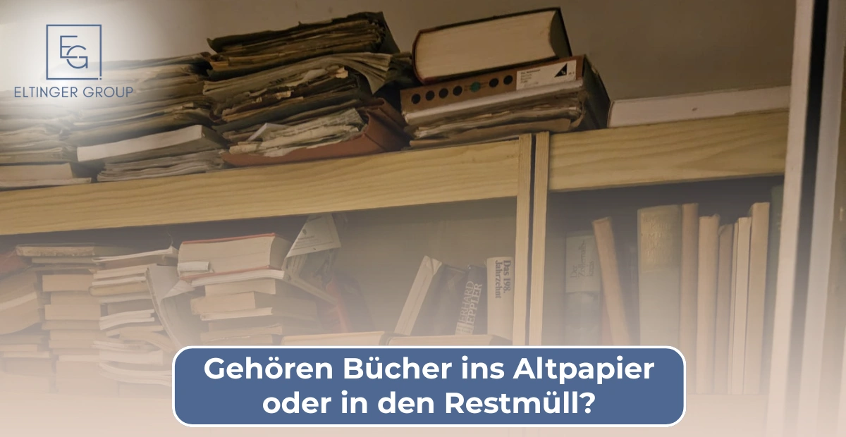 Gehören Bücher ins Altpapier oder in den Restmüll
