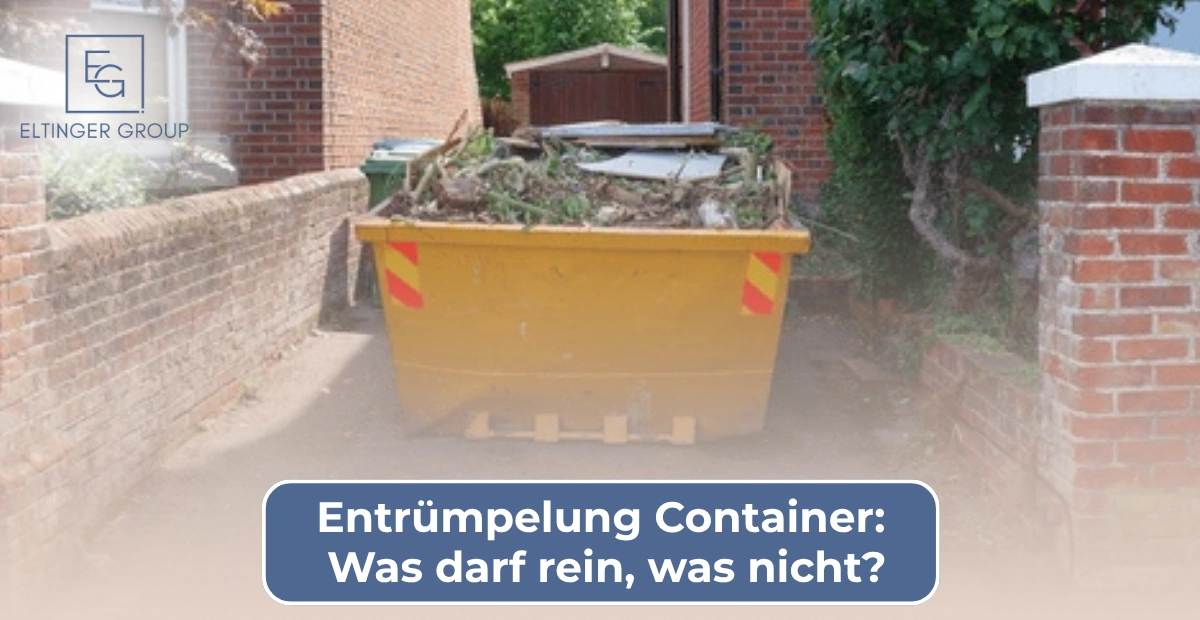 Entrümpelung Container