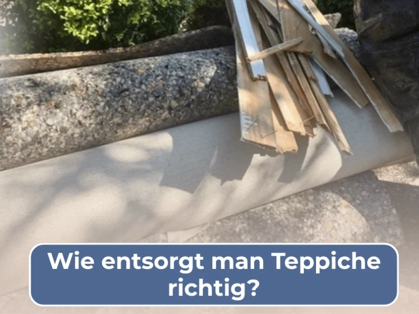 Wie entsorgt man Teppiche richtig